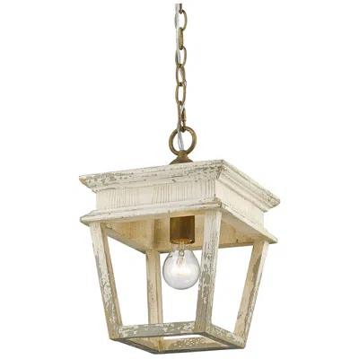 Golden Lighting Haiden 9 1/2" Wide Burnished Chestnut Mini Pendant