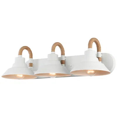 Golden Lighting Journey 3-light Vanity Light In Natural White