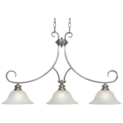 Golden Lighting Lancaster 36" Wide Pewter Kitchen Island Light Pendant