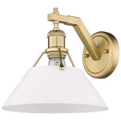 Golden Lighting Orwell 9 3/4" High Brushed Champagne Bronze Wall Sconce