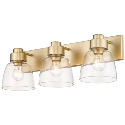 Golden Lighting Remy 24 5/8" Wide Brushed Champagne Bronze 3-light Bath Light