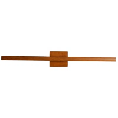 Golden Lighting Vireo 32" Led Bath Bar In Driftwood
