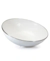 Golden Rabbit Solid White Enamelware Collection 5 Quart Serving Bowl In White