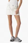 Golden Sadie Cargo Pocket Skirt In Beige In Beige