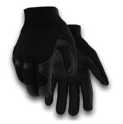 Golden Stag Gloves Unisex Deerskin Thinsulate Lined Gloves In Black