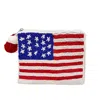 Golden Stella American Flag Coin Pouch In Multi In Multi