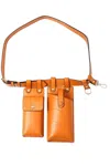 Golden Stella No Boundaries Vegan Leather Belt/crossbody In Camel In Brown