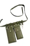 Golden Stella No Boundaries Vegan Leather Belt/crossbody In Olive In Green