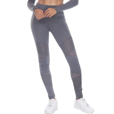 Goldhaus Moto Rider Leggings In Grey In Gray