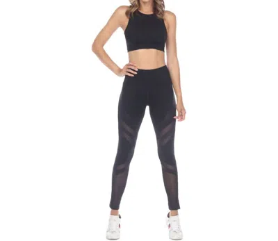 Goldhaus Oxygen High Rise Leggings In Black