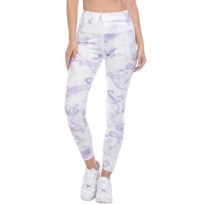 Goldhaus Smoke High Rise Leggings In Violet In Multi