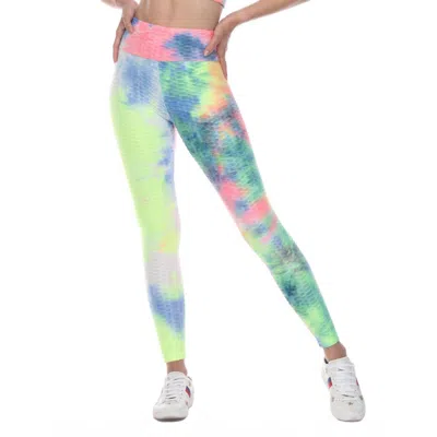 Goldhaus Tiktok Tiedye Leggings In Rainbow In Multi