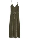 Goldhawk Velvet Jumpsuit