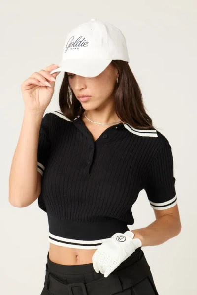 Goldie Byrd Baseball Cap In White