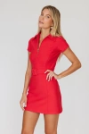 Goldie Byrd The Goldie Dress In Red