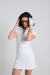 Goldie Byrd The Goldie Dress In White