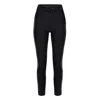 Goldie Byrd Belted Hybrid Pants In Black