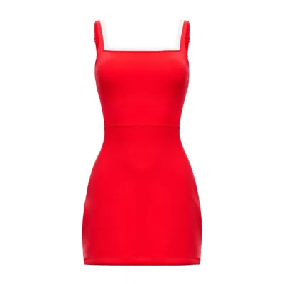 GOLDIE BYRD WOMEN'S CAMI DRESS - RED