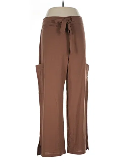 Pre-owned Goldie Casual Pants In Brown