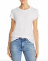 Goldie Classic Crew Tee In White In White