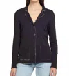 Goldie Double Face Blazer In Black In Black