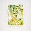 Goldie Home Green Marble Tablecloth In Chartreuse Trim