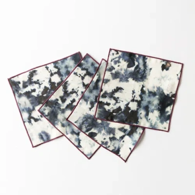 Goldie Home Grey Marble Cocktail Napkins