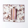 Goldie Home Lisbon Stripe Napkin X Rose Marble Placemat