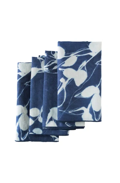 Goldie Home Porto Print In Indigo