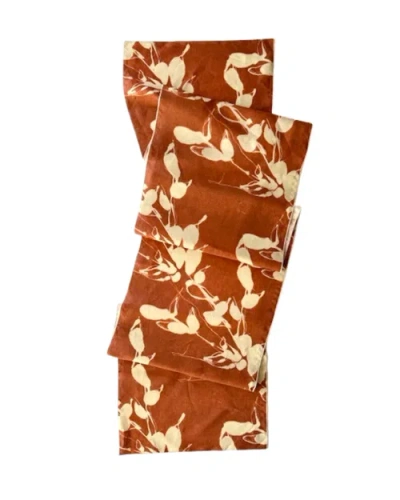 Goldie Home Porto Print In Orange
