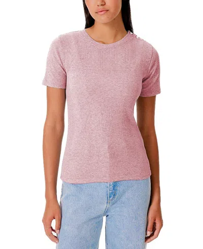 Goldie Lewinter Beatrice Tee In Pink