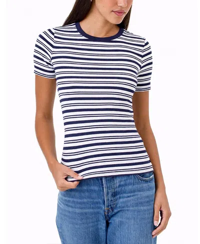 Goldie Lewinter Camille Breton Stripe Tee In White