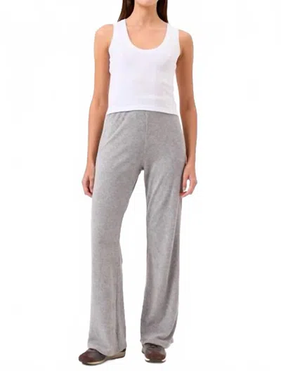 Goldie Lewinter Life Of Luxury Track Pants In Gray Heather