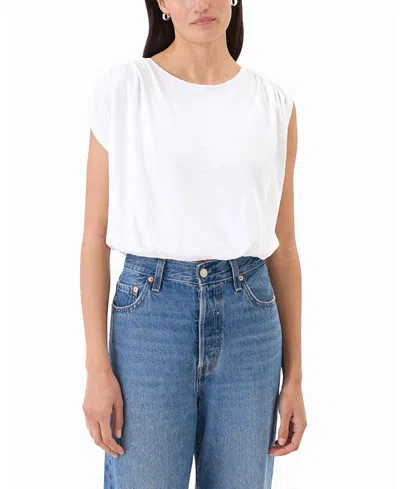 Goldie Lewinter Marina Bubble Top In White