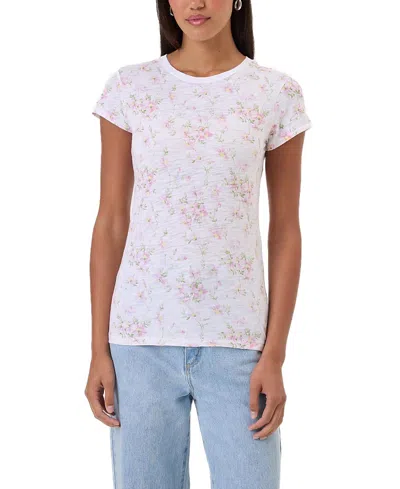 Goldie Lewinter Meadow Ringer Tee In Neutral
