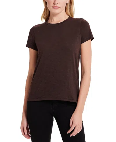 Goldie Lewinter Signature Slub Boy Tee In Brown