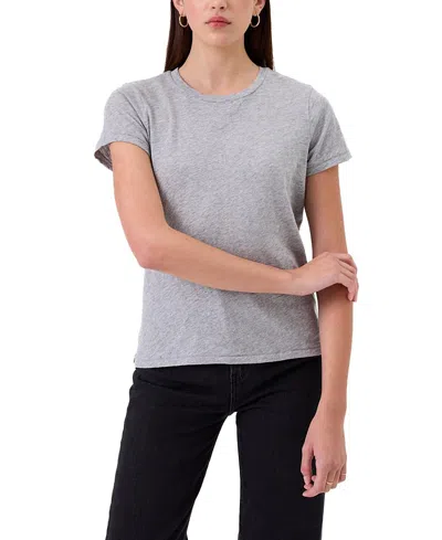 Goldie Lewinter Signature Slub Boy Tee In Gray