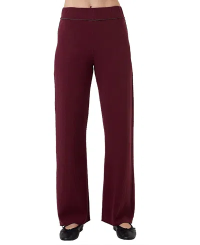 Goldie Lewinter Stella Flare Pant In Burgundy