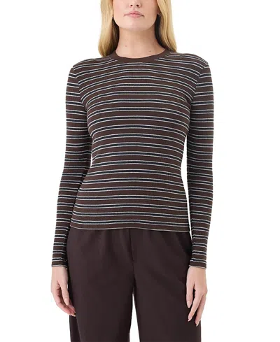 Goldie Lewinter Vintage Stripe Top In Multi