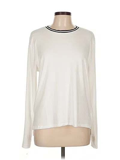 Pre-owned Goldie Long Sleeve T-shirt In White