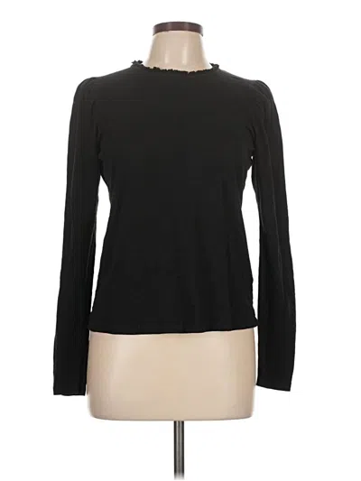 Pre-owned Goldie Long Sleeve Top Black Turtleneck Tops