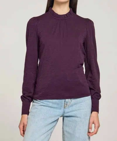 Goldie Mirabelle Top In Aubergine