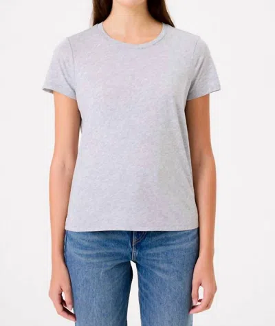 Goldie Organic Boy Tee In Gray Heather