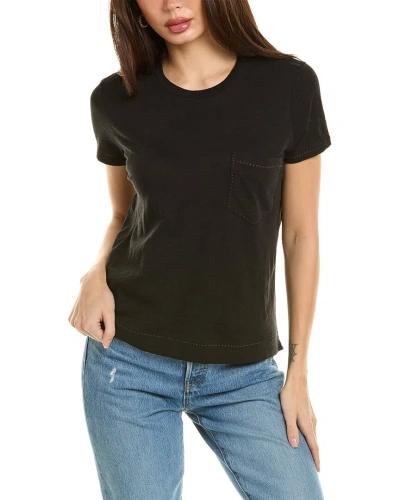 Goldie Pocket T-shirt In Black