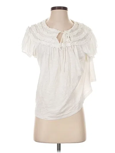 Pre-owned Goldie Short Sleeve T-shirt In Ivory