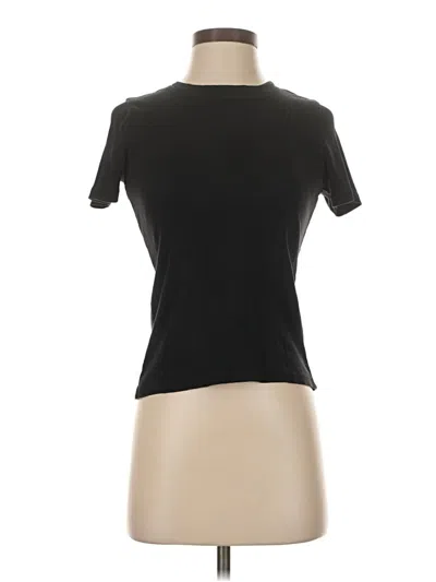 Pre-owned Goldie Short Sleeve Turtleneck In Black