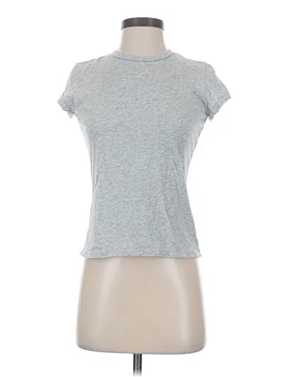 Pre-owned Goldie Short Sleeve Turtleneck In Gray