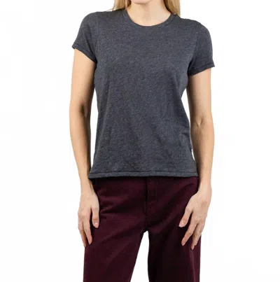 Goldie Signature Slub Boy Tee In Charcoal Heather In Multi