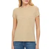 Goldie Signature Slub Contrast Stitch In Safari Butternut