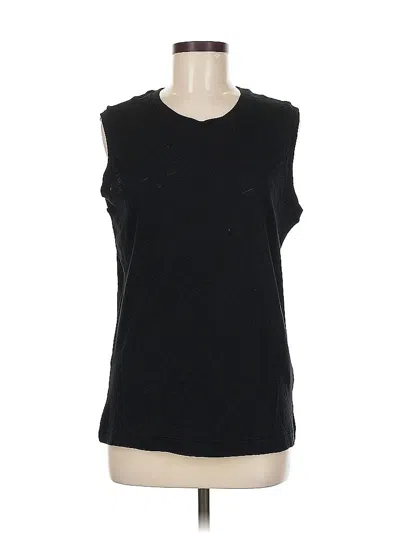 Pre-owned Goldie Sleeveless T-shirt In Black